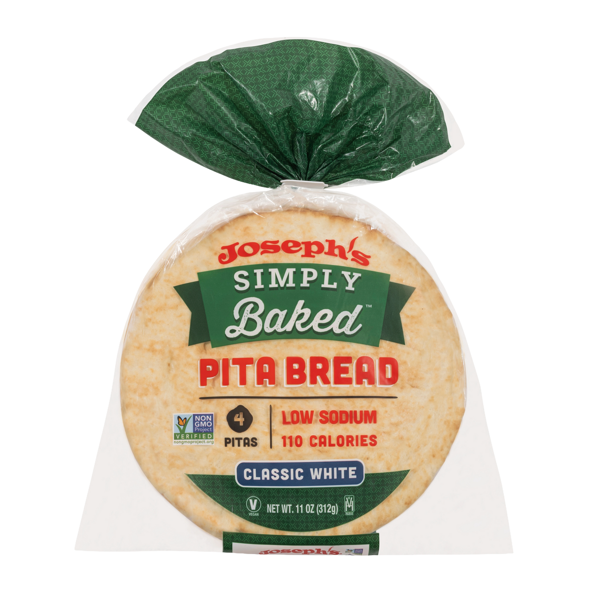 Joseph's Simply Baked Classic White Pita Bread – Joseph's Bakery