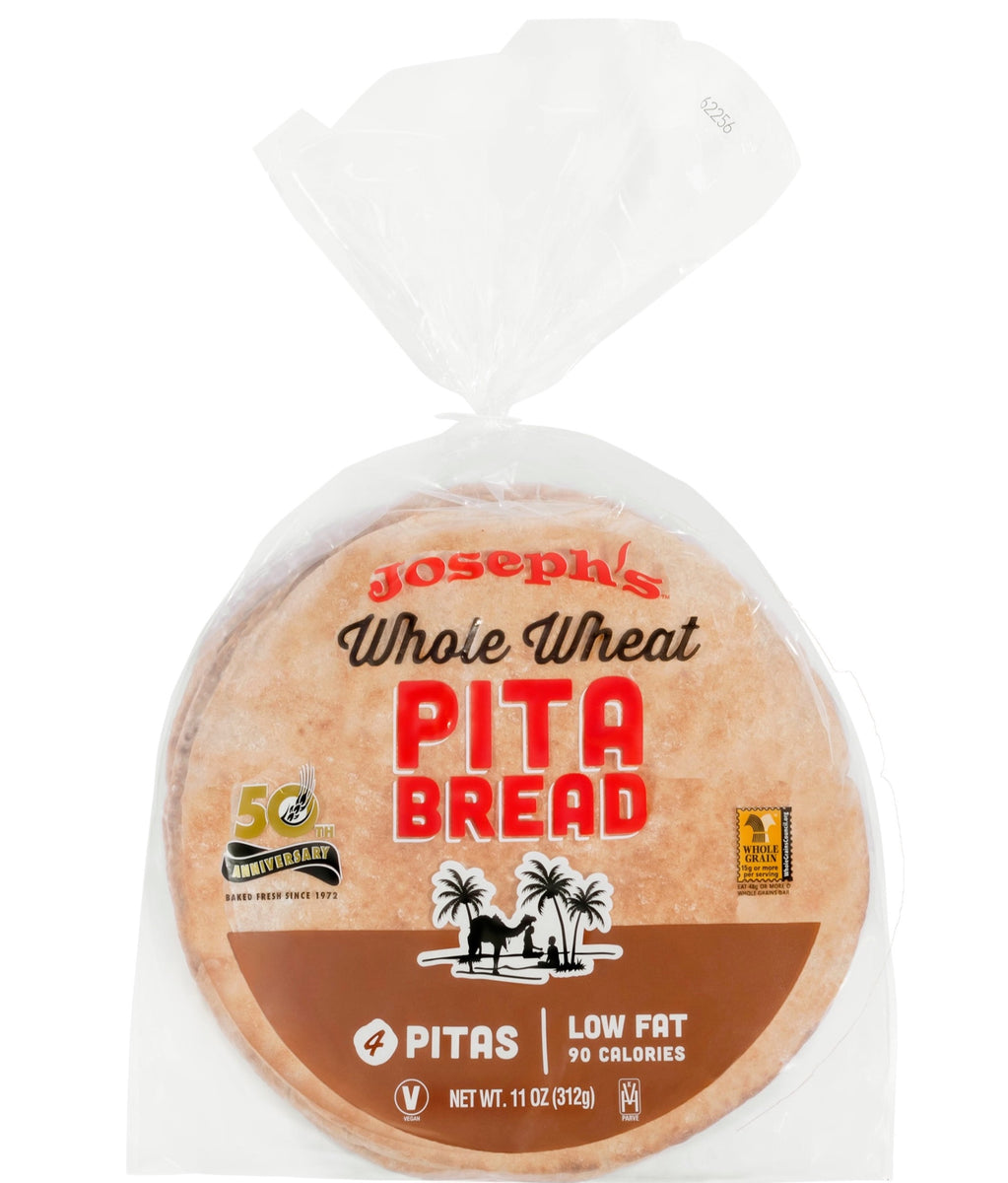 Whole Wheat Pita Bread Joseph's Bakery